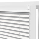 vidaXL Plisse Roló 100 x 100 cm Fehér Redős Roló