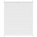 vidaXL Plisse Roló 100 x 125 cm Fehér Redős Roló