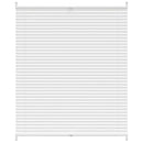 vidaXL Plisse Roló 110 x 125 cm Fehér Redős Roló