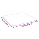 vidaXL padlószőnyeg laminált padlóhoz vagy szőnyeg 90 cm x 90 cm