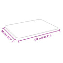 vidaXL padlószőnyeg laminált padlóhoz vagy szőnyeg 90 cm x 120 cm