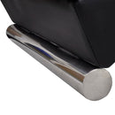 vidaXL fekete műbőr fekvőszék