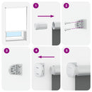 Gördülő Sötétítő Roló 60 x 120 cm Fehér