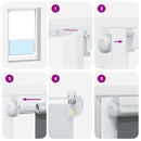 Gördülő Sötétítő Roló 60 x 120 cm Bézs