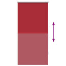 Gördülő Sötétítő Roló 60 x 120 cm Piros