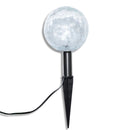 vidaXL 3 db LED kerti gömblámpa cövekkel és napelemmel