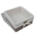 vidaXL barna császárfa tárolópad 62 x 33 x 42 cm