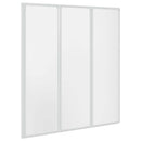 vidaXL ZuhanyFal Kádparaván 141 x 132 cm 3 Panel Összehajtható