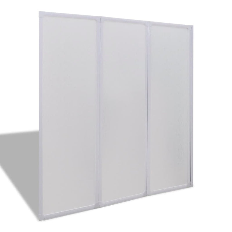 ZuhanyFal Kádparaván 141 x 132 cm 3 Panel Összehajtható