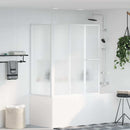 4 paneles összehajtható L formájú kádparaván 70 x 120 x 137 cm