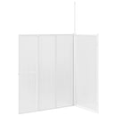 4 paneles összehajtható L formájú kádparaván 70 x 120 x 137 cm