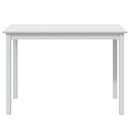 vidaXL 5 darabos fehér étkezőgarnitúra