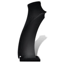 Flanel ékszer tartó nyaklánc mellszobor fekete 23 x 11,5 x 30 cm 2 db