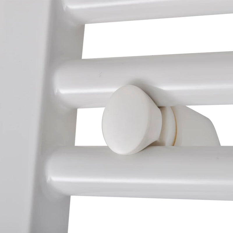 Fürdőszobai egyenes törölközőradiátor központi fűtéssel 500 x 764 mm