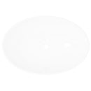 vidaXL fehér ovális kerámia mosdókagyló 40 x 33 cm