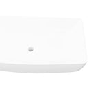 Luxus Kerámia Mosdó Négyszögletű Mosogató Fehér 71 x 39 cm