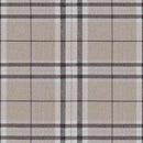 vidaXL krémszínű szövetfotel párnával