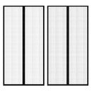 vidaXL Rovar Ajtó Függöny Tépőzáras Szalaggal Ellátott 210x100 cm 2 db