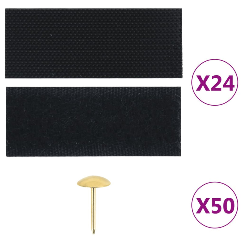 vidaXL Rovar Ajtó Függöny Tépőzáras Szalaggal Ellátott 210x100 cm 2 db