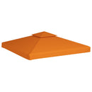 vidaXL narancssárga csere pavilon ponyvatető 310 g/m² 3 x 3 m