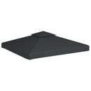 vidaXL sötétszürke csere pavilon ponyvatető 310 g/m² 3 x 3 m