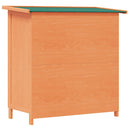 vidaXL kültéri fa nyúlketrec kisállatok számára 4 ajtóval