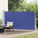 vidaXL veranda, terasz válaszfal 160 x 300 cm kék
