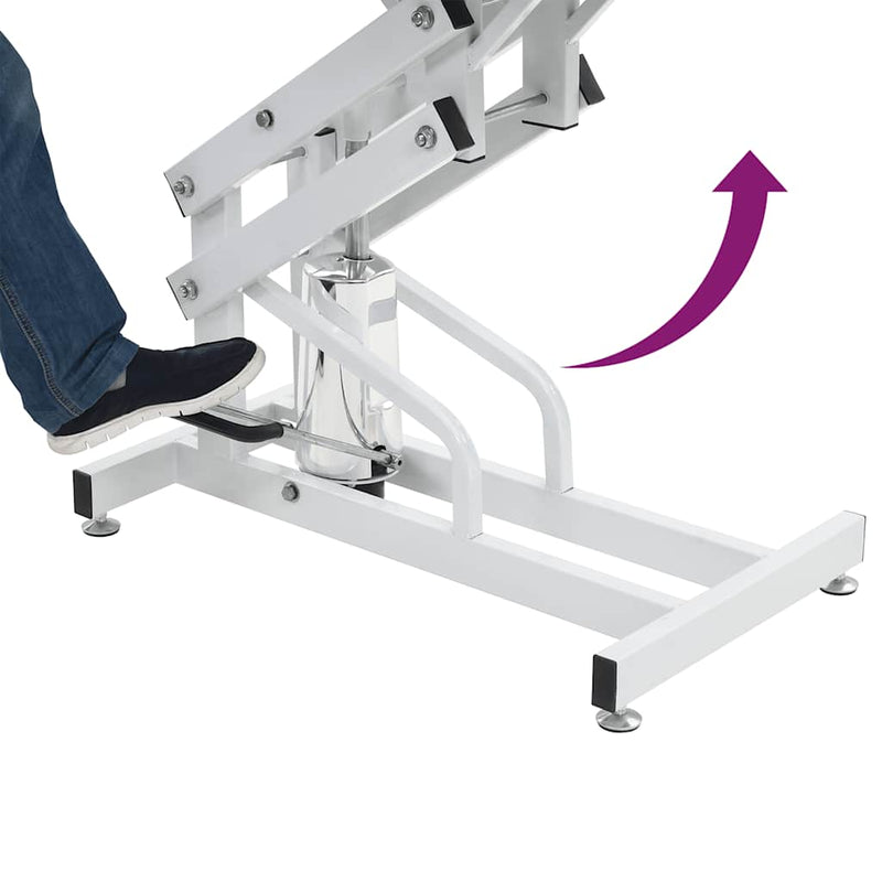 Hidraulikus Háziállat Fürdő/Szőrtelenítő Asztal Állítható fordítható