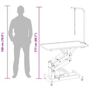 Hidraulikus Háziállat Fürdő/Szőrtelenítő Asztal Állítható fordítható