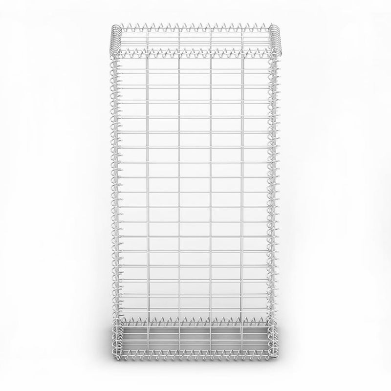 vidaXL gabion kosár fedéllel horganyzott drótból 100 x 50 x 30 cm