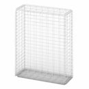 vidaXL gabion kosár fedéllel horganyzott drótból 100 x 80 x 30 cm