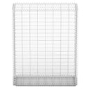 vidaXL gabion kosár fedéllel horganyzott drótból 100 x 80 x 30 cm