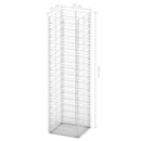 vidaXL  3 db gabion kosár horganyzott drótból 25 x 25 x 100 cm