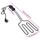 Barbecue Elektrikus Faszéngyujtó BBQ 1500 W