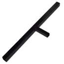 vidaXL Kézi Föld Fúró Auger Bit 100 mm Dupla Csigával Fekete Acél