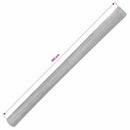 vidaXL ezüstszínű alumínium háló 100 x 500 cm