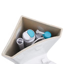 vidaXL fehér kerámia fürdőszobai sarok WC