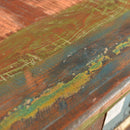 vidaXL 4 fiókos tömör újrahasznosított fa szekrény