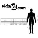 Férfi Sötétkék 2-Darabos Esőruha Csuklyával L