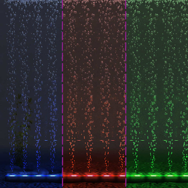 LED-es RGB buborékos akváriumlámpa 48 cm