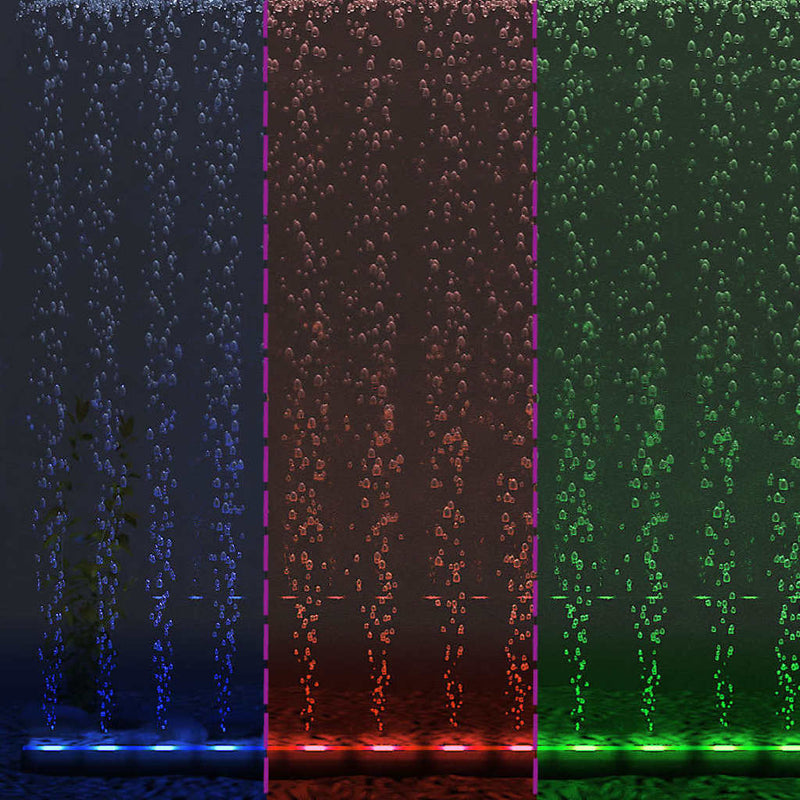 LED-es RGB buborékos akváriumlámpa 56,5 cm