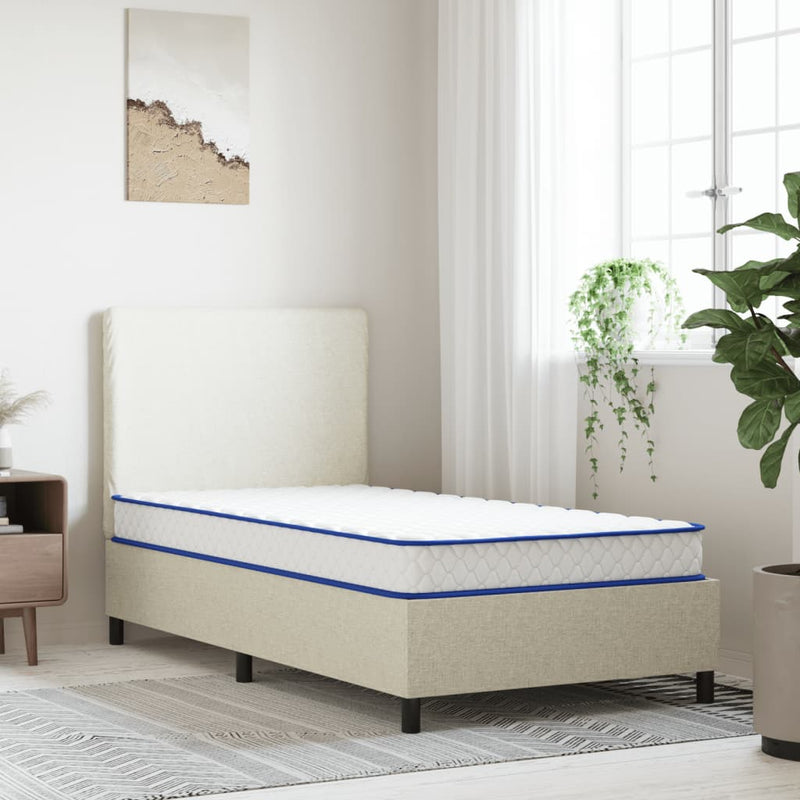 vidaXL memóriahabos matrac 200 x 90 x 17 cm puha
