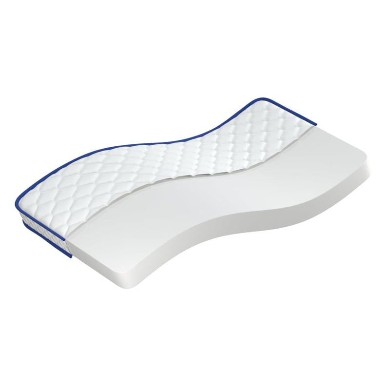 vidaXL memóriahabos matrac 200 x 140 x 17 cm puha