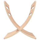 vidaXL természetes színű fa folyóirattartó állvány