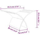 vidaXL természetes színű fa folyóirattartó állvány