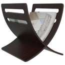 vidaXL barna fa folyóirattartó állvány