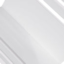 vidaXL fehér fa folyóirattartó állvány