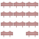 vidaXL 17 db barna gyepszegély 10 m