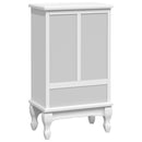 vidaXL 2 polcos 5 fiókos fehér szekrény