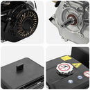 vidaXL fekete benzinmotor 15 LE 11 kW